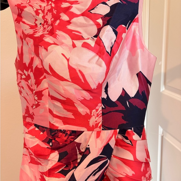 New Kay Unger Vibrant Floral Sleeveless Maxi Dress - Picture 3 of 9